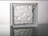 190*190*80mm Clear Rain Partition Wall Glass Block