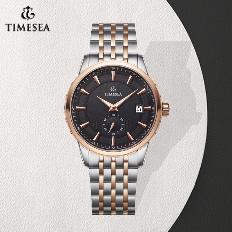 Luxury Business Men Watch Stainless Steel Waterproof Shock Resistant Wristwatch72014