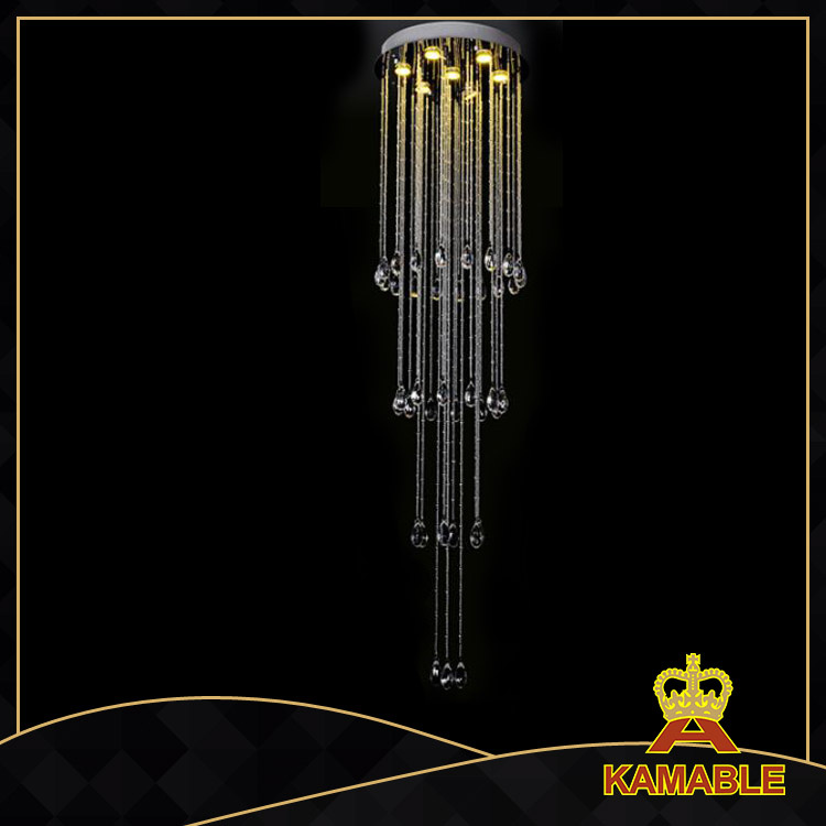 Modern K9 Crystal Ceiling Lighting for Stairs (Ka88453)