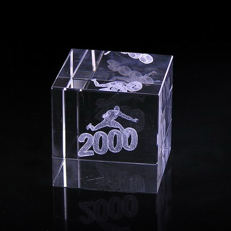 3D Laser Crystal Block Engraving Cube (JD-ND-002)