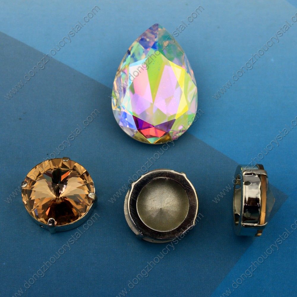 Crystal Fancy Stones with Claw Settings