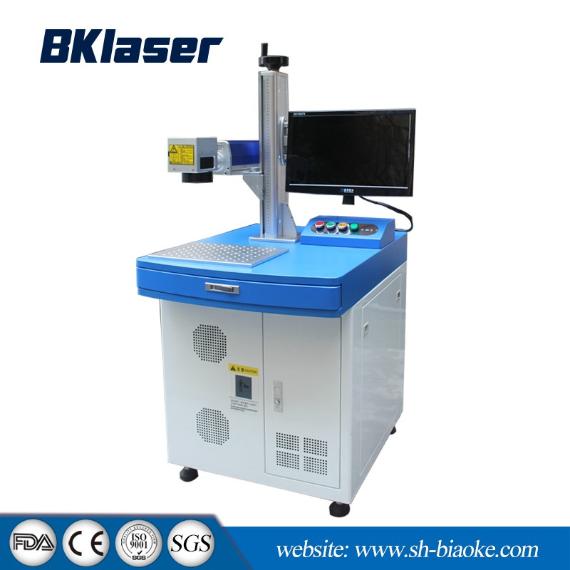 Rings Fiber Laser Marking Machine for Scissors 20W