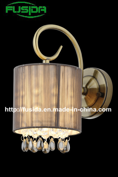 2014 New Design Line Cloth Wall Lamp (8163/1W0