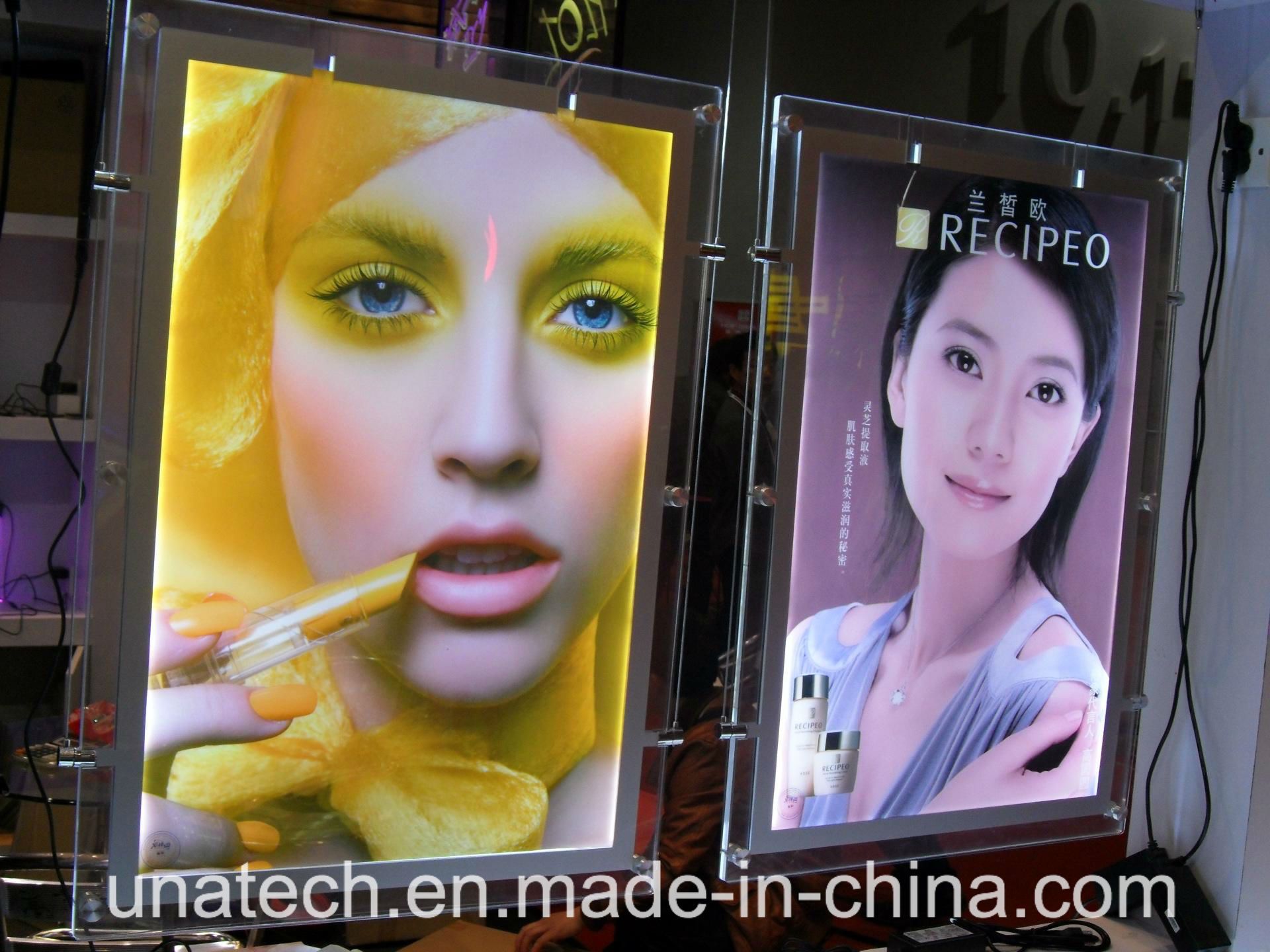 New Wall-Mounted Acrylic Crystal LED Light Box