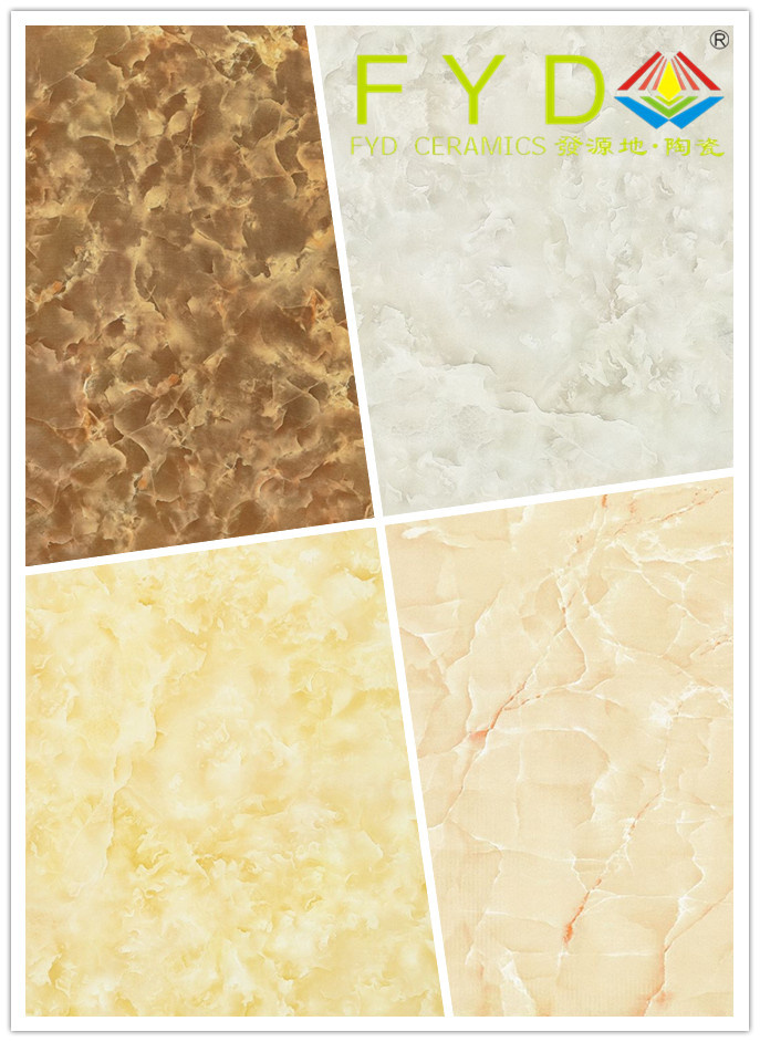 Flower Petal Full Polished Glazed Tiles (FQA2001)