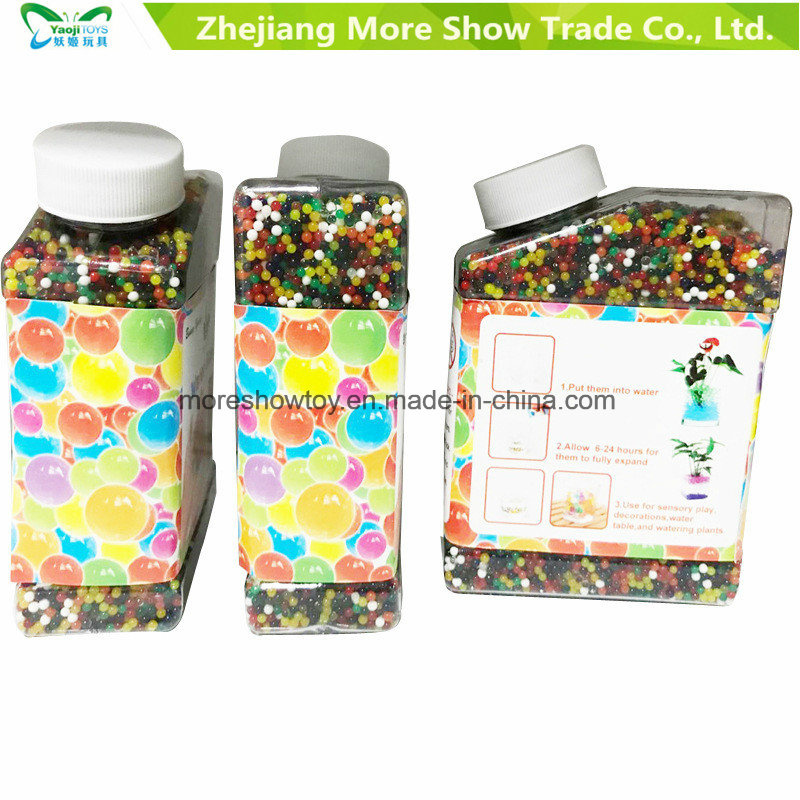 9oz Water Beads Rainbow Mix Jelly Water Growing Balls for Kids Tactile Sensory Toy