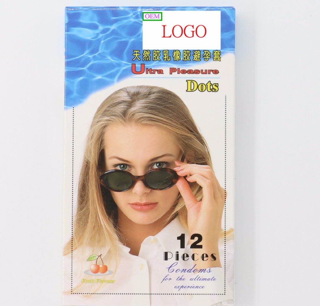Manufactory OEM Ultra Thin Latex with Logo Moisturizing Condoms