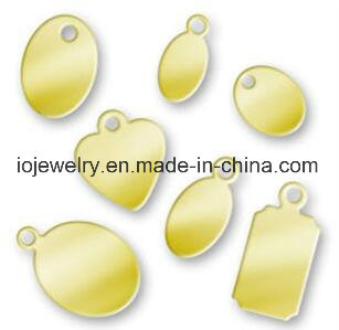Engraved Stainless Steel Message Pendant Jewelry
