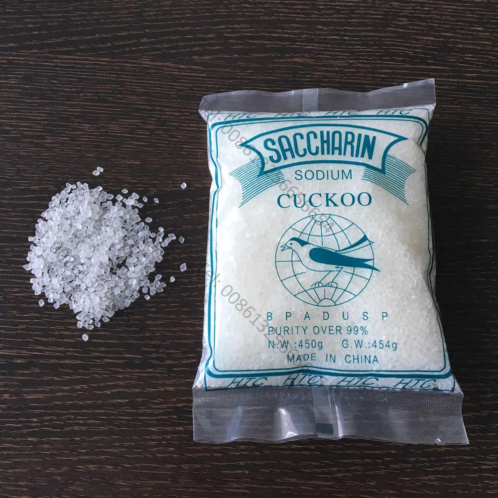 USP Bp Food Grade Sweetener Type Sodium Saccharin Cuckoo Brand