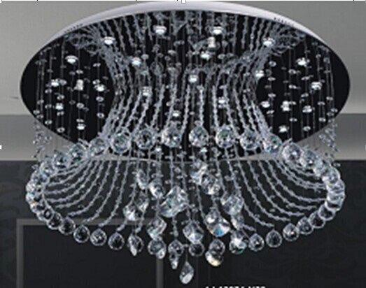 Modern Hazy K9 LED Customize Crystal Ceiling Lamp