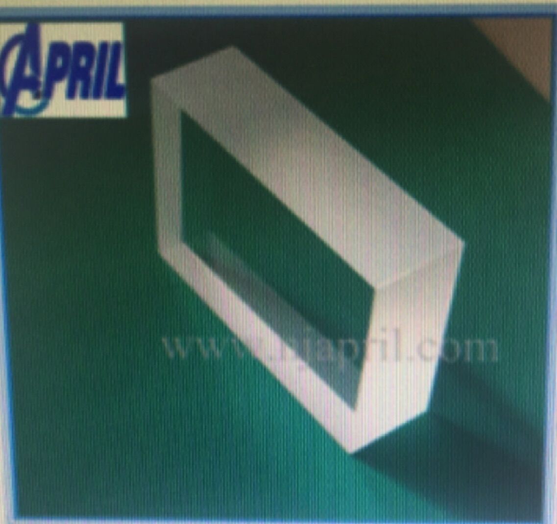 Rectangular Crystal Window Glass, K9 Crystal Glass