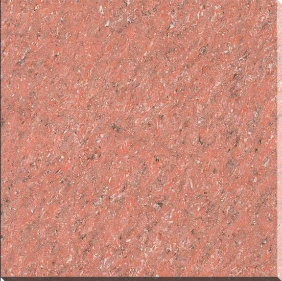 Promotion Vetrified Red Crystal Double Loading Series Polished Porcelain Floor Tiles