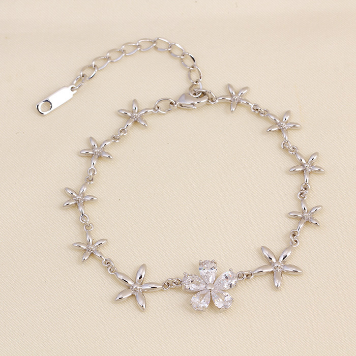 Xuping Fashion Jewelry Elegant Flower Bracelet