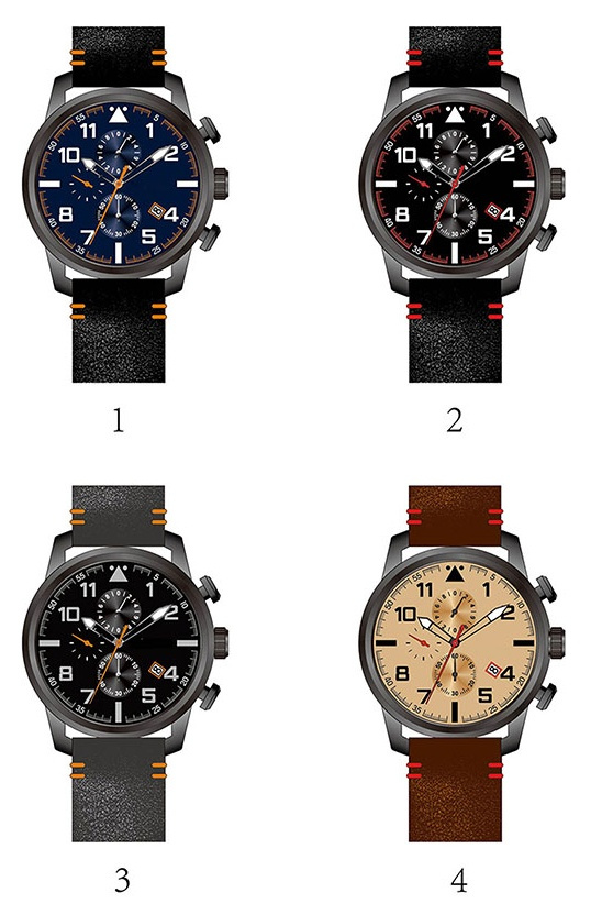 Fashion ODM Sapphire Crystal Glass Waterproof Casual Quartz Watch
