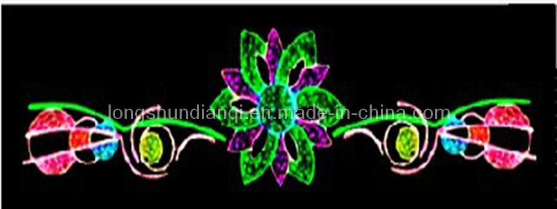 LED Christmas Season Street Pole Motif for Light