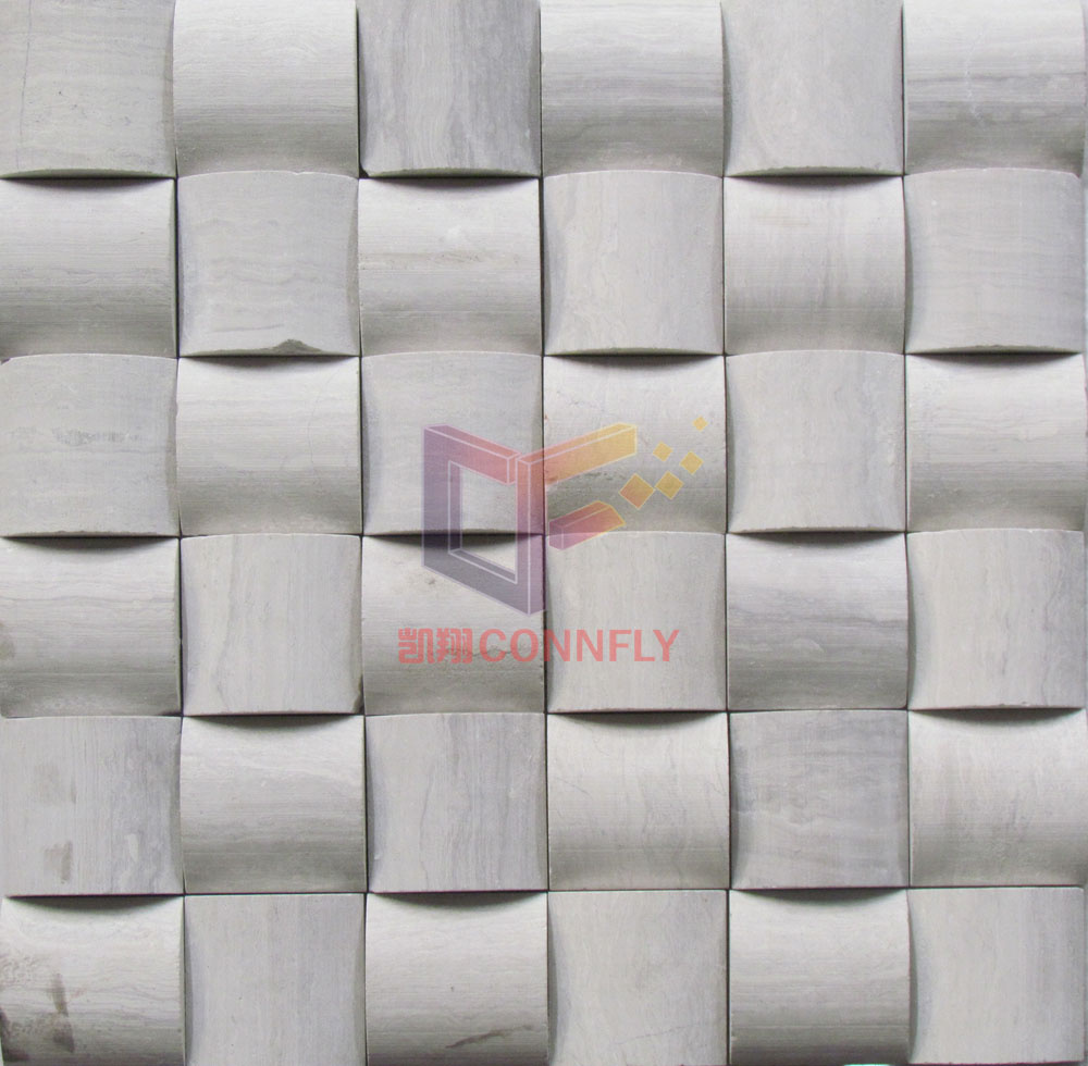 Wood Pattern Marble Mosaic (CFS898)