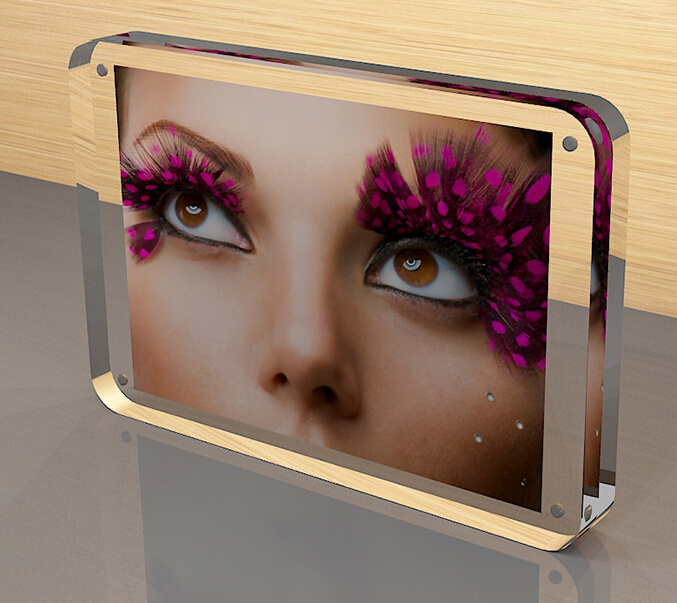 Desktop Acrylic Crystal Photo Frame