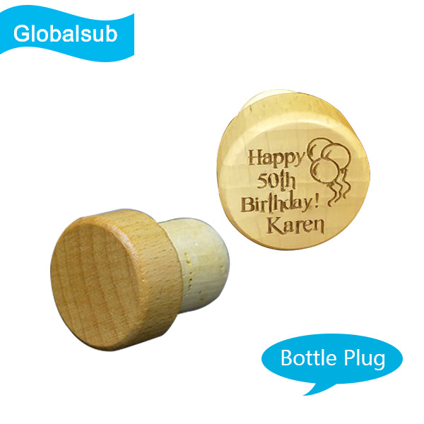 DIY Cork Bottle Plug with Sublimation Blanks