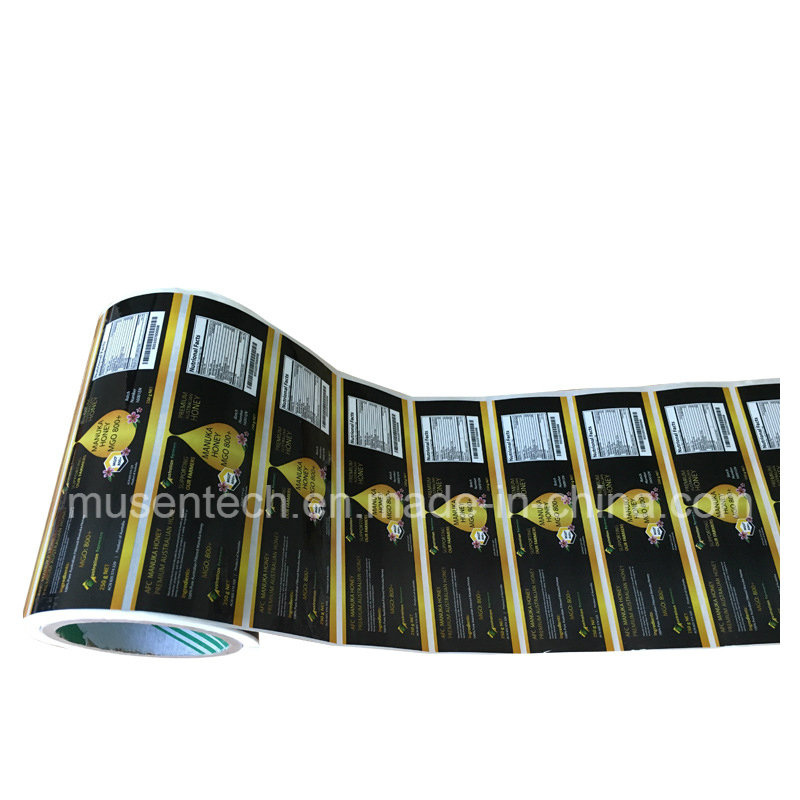 PE Paper Material Custom Made Adhesive Vinyl Label Stickers