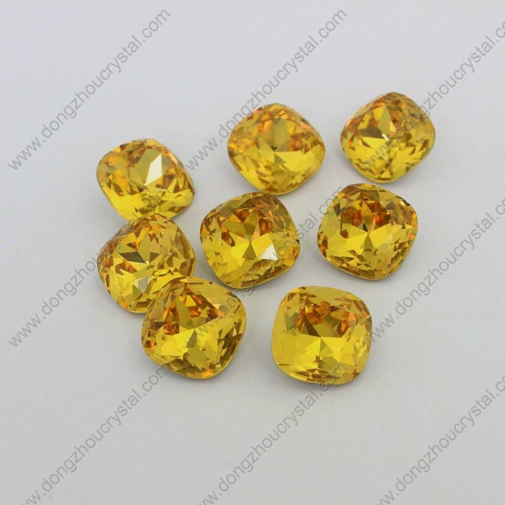 Light Topaz Crystal Jewelry Elements for Fashion Jewelry Accessories