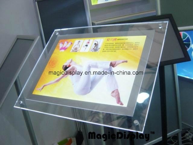 Slim Advertising LED Crystal Display