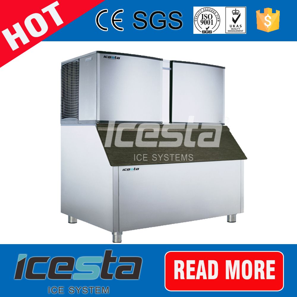 Stainless Steel Ice Cube Making Machine with 1000kg Capacity
