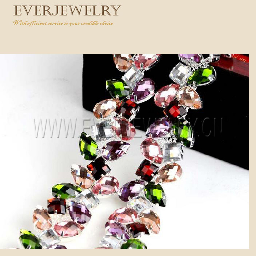 Wholesale Fancy Handmade Crystal Rhinestone Cup Chain Trim