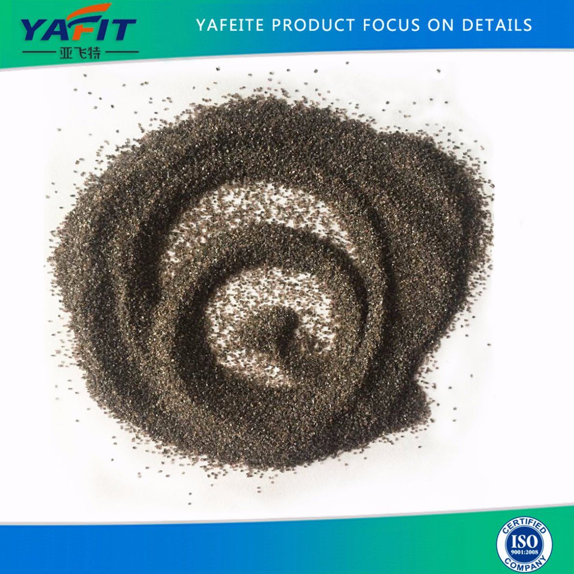 Made in China Al2O3 More Than 95% Brown Fused Alumina