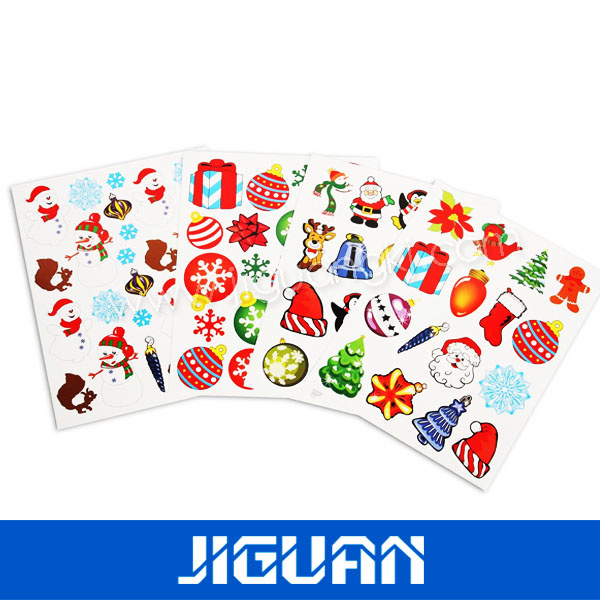 Private Custom Printing Waterproof Cartoon Adhesive Label Sticker