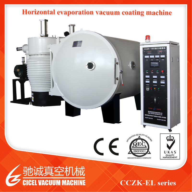 Horizontal Resin Beads Vacuum Coating Machine