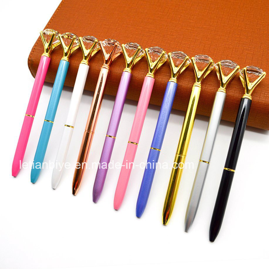 Promotion Gift Crystal Diamond Metal Pen Wedding Pen (LT-E119)