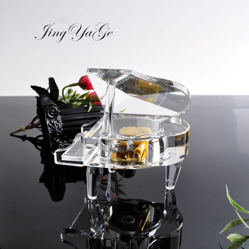 Whoelsale Personalized Items Colorful Crystal Piano Souvenir Gift