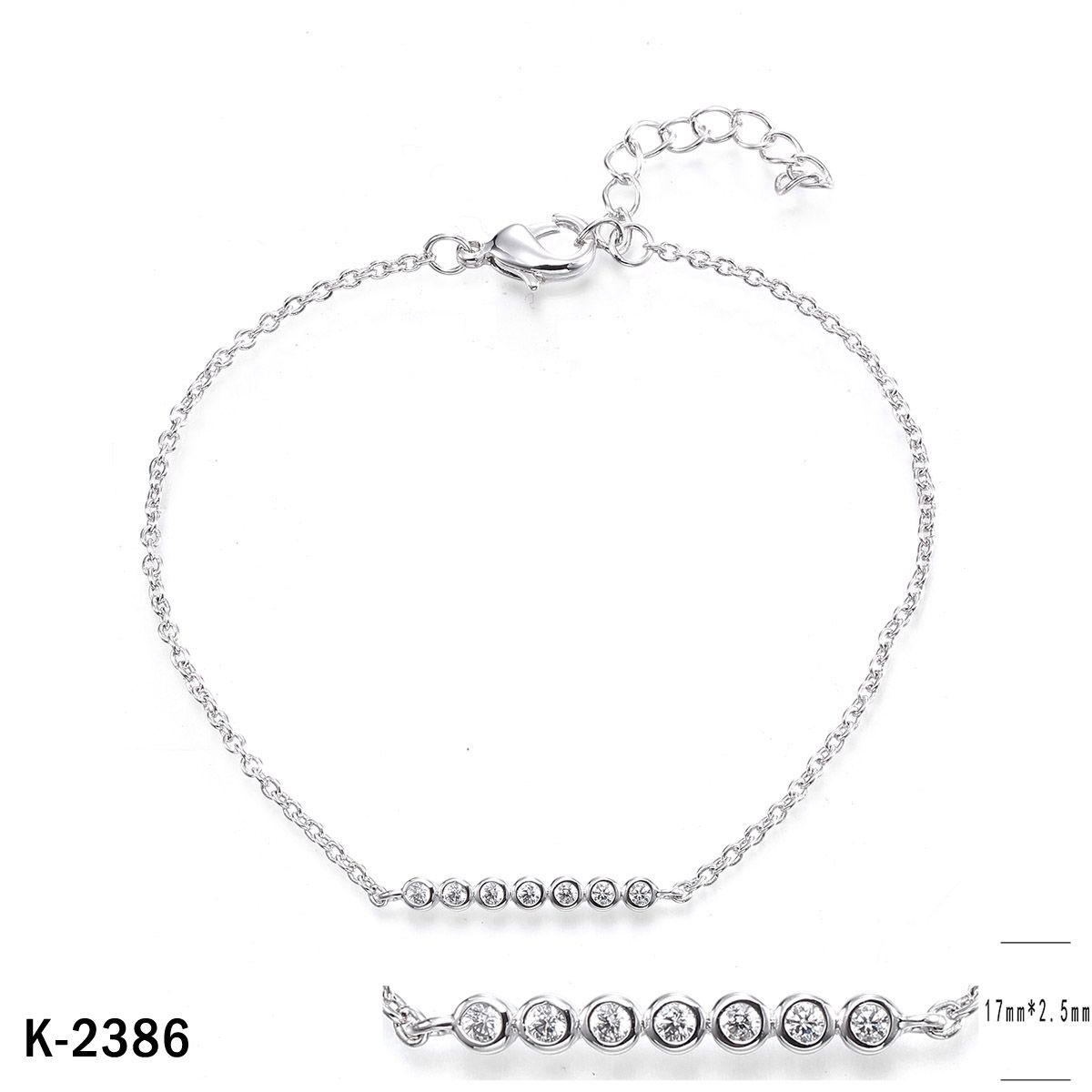 New Arrival Fashion Bracelet Silver Jewelry Wholesale