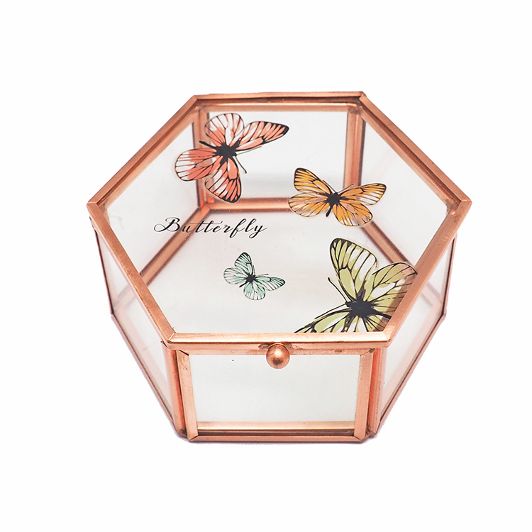 Custom Glass Jewelry Box Making Supplies Jb-1070