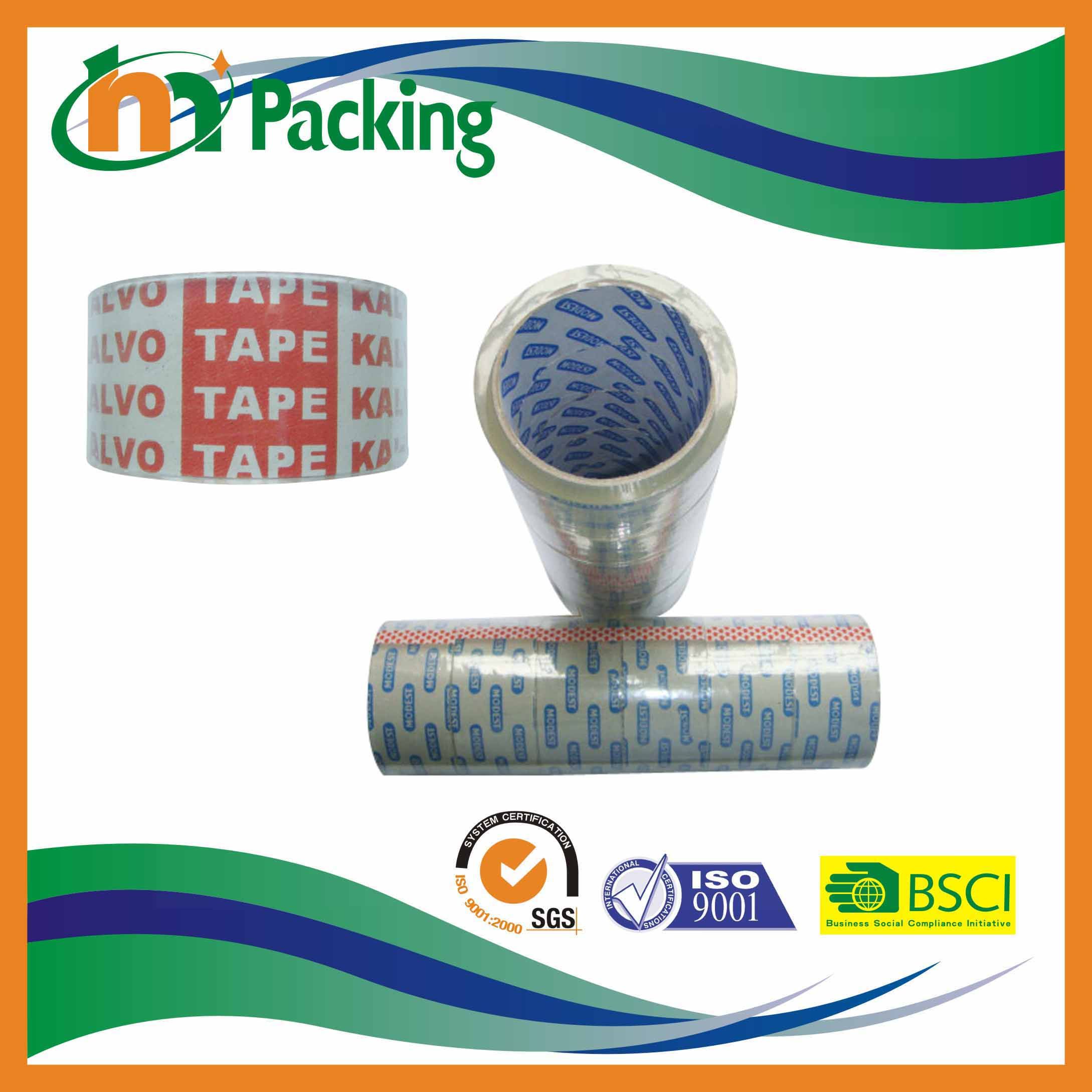 BOPP Crystal Clear Packing Adhesive Tape