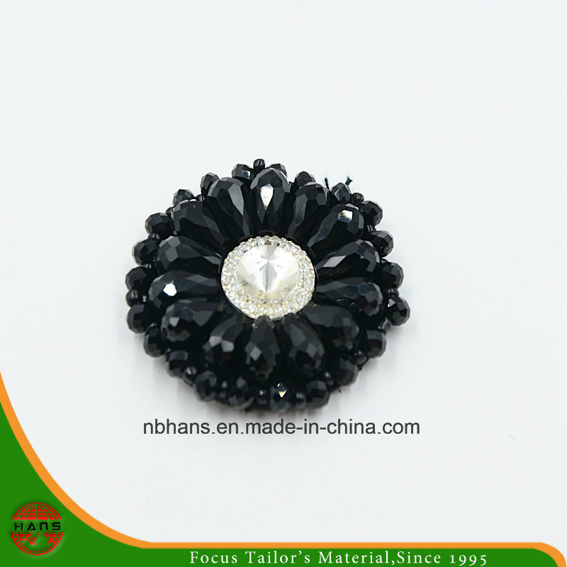 Fashion Acrylic Black Flower