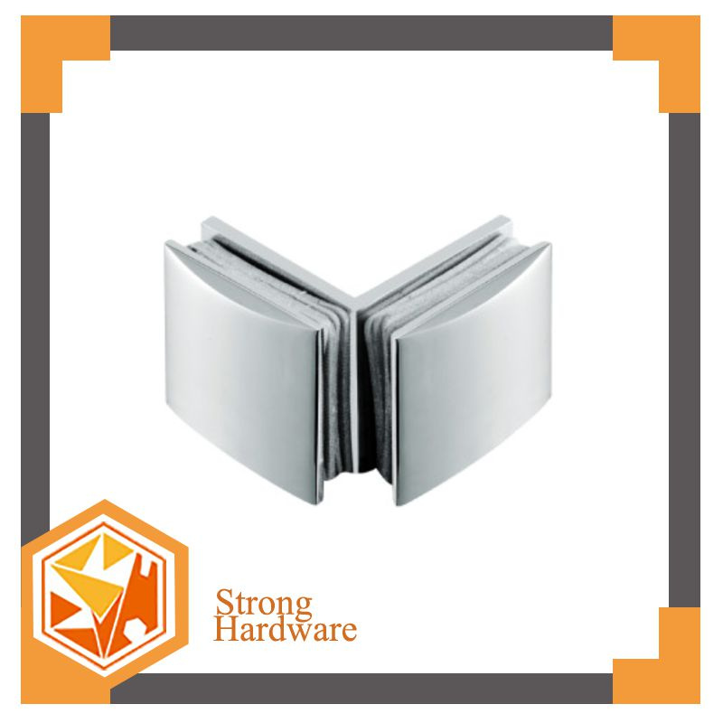 SH-45-90AD Glass Door Camber 90 Degree Double Partition Brace