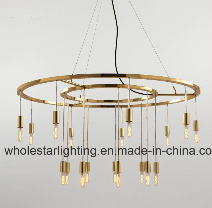 Modern Metallic Chandelier with Muti Heads (WHP-0057)