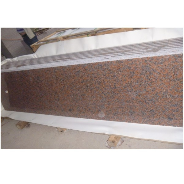 Natural Stone Red Color Granite Countertop