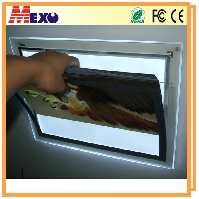 Crystal LED Slim Snap Frame Light Box LED Frame