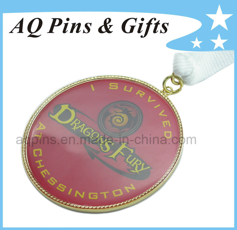 Metal Medal with Digital Printing & Epoxy