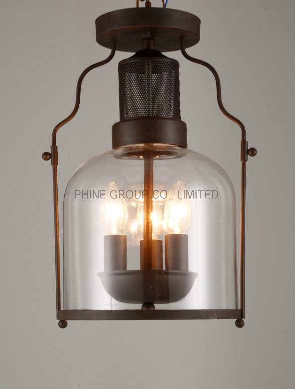 Interior Antique Reading Room Chain Decoration Fixture Pendant Lamp