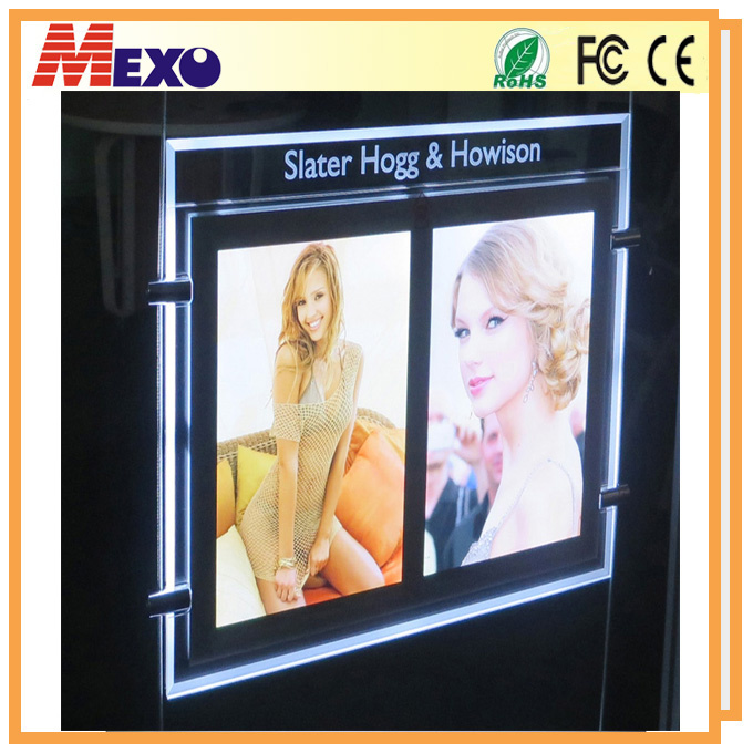Ultra Slim LED Light Pocket for Window Shop