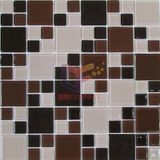 Brown Color Bath and Pool Used Crystal Mosaic (CFC506)