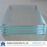 Flat Toughened/Tempered/Float Low Iron/Super/Ultra Clear Glass for Window with Ce