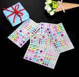 High Quanlity Colorful Jewels Sticker
