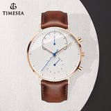 New Designed Stainless Steel Luminous Watch with Japan Movement 72057