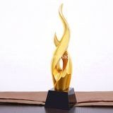 2018 Hot Sell Resin Trophies High-Grade Crystal