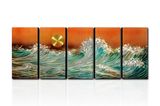 Modern Metal Artworks for Decoration - Rising Sun (CHB6015044)