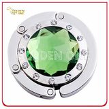 Hot Sale Round Shape Crystal Folding Bag Hook